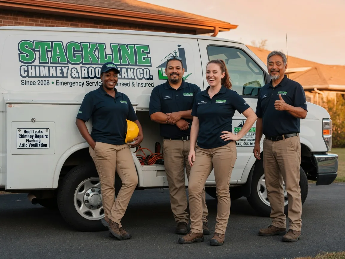 Chimney flashing repair company in Wilmington, NC